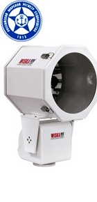 SW300 1000W  Судовой поисковый прожектор галогенный, аналог МСП-л45, ПЗС-35